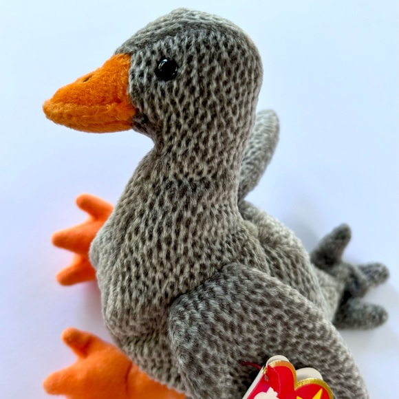 Ty Beanie Baby Collection Honks the Goose Rare Retired Plush Bird Vintage Toys - Picture 2 of 8